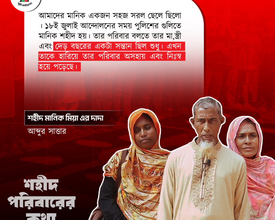 শহীদ মানিক মিয়া