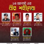 ১৪ আগস্টের বীর শহীদেরা