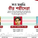 শুভ জন্মদিন বীর শহীদেরা